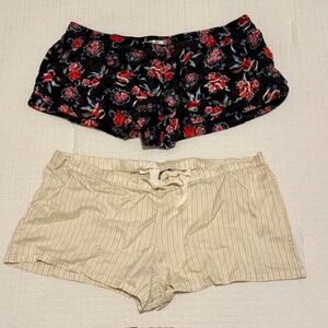 Victoria's Secret 100% Silk Sleep Shorts - Two